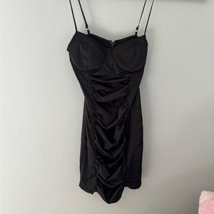 Black ruched lulu’s dress